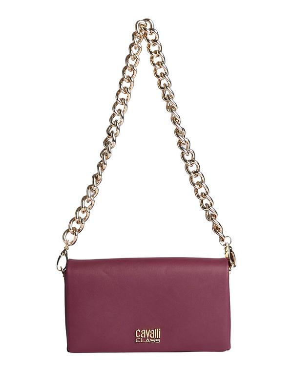 カヴァリ 位置付け レディース 御徒面子 CAVALLI CLASS ショルダーバッグ Plum 酸桃