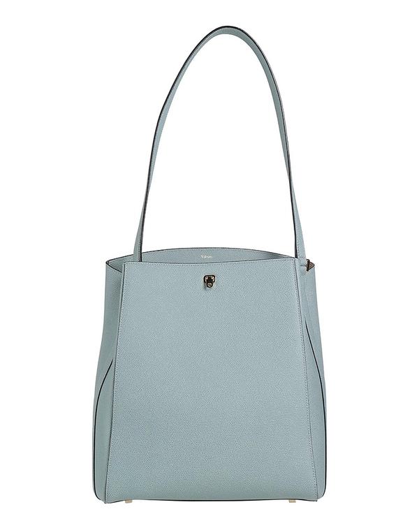 ヴァレクストラ レディース バッグ VALEXTRA ショルダーバッグ Sky Blue ブルー｜ReVida 店 180,900円