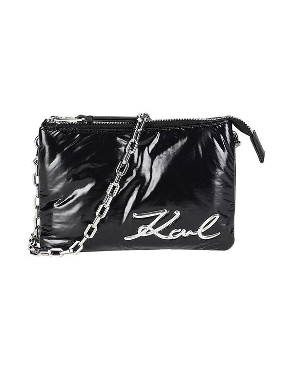 カール ラガーフェルド レディース バッグ KARLAGERFELD ハンドバッグ Black ブラック