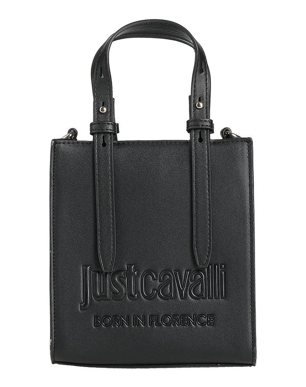 ジャストカバリ レディース バッグ JUST CAVALLI ハンドバッグ Black ブラック|ReVida 店