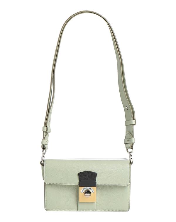 マルタンマルジェラ レディース 御徒面子 MAISON MARGIELA ショルダーバッグ Sage Green 緑であること
