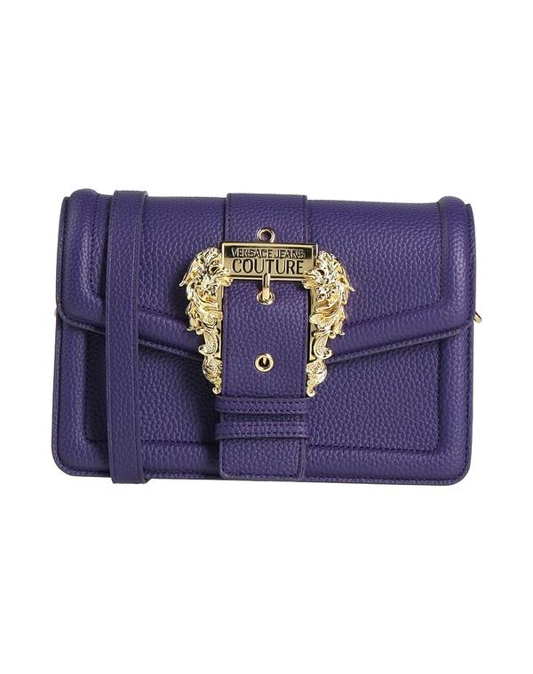 ヴェルサーチ レディース バッグ VERSACE JEANS COUTURE クロスボディバッグ Purple パープル