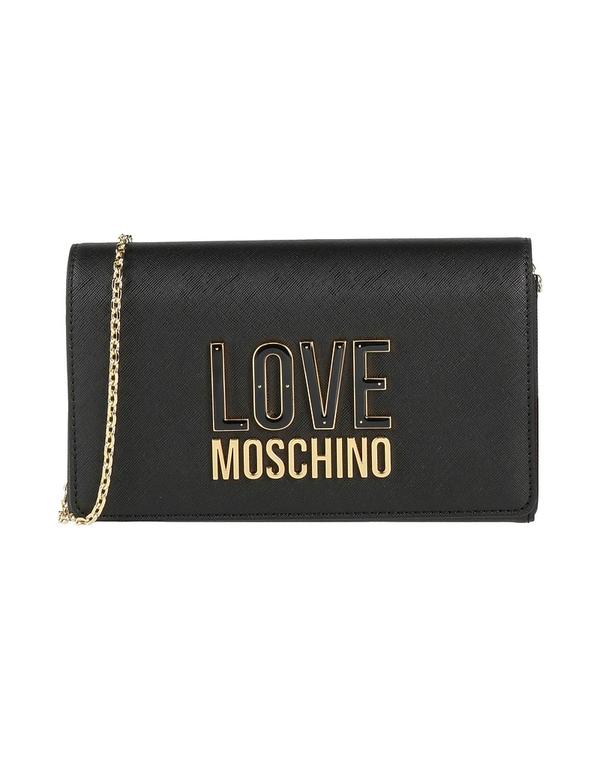 優しいこと モスキーノ レディース 御徒面子 LOVE MOSCHINO クロスボディバッグ Black 黒いこと バッグ-ショルダーバッグ・メッセンジャーバッグ-レディースバッグ