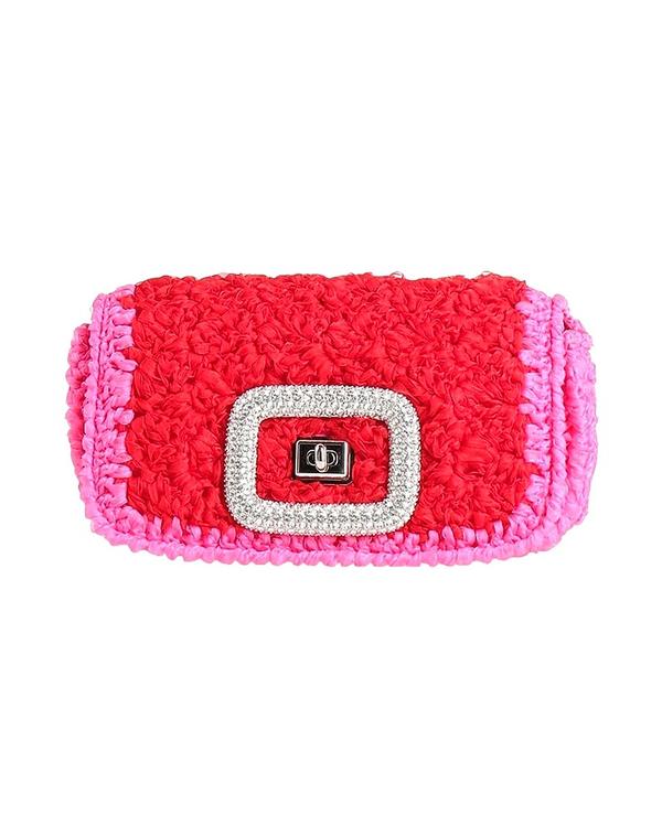 ロジェ・ヴィヴィエ レディース 御徒面子 ROGER VIVIER ショルダーバッグ Red 赤いこと