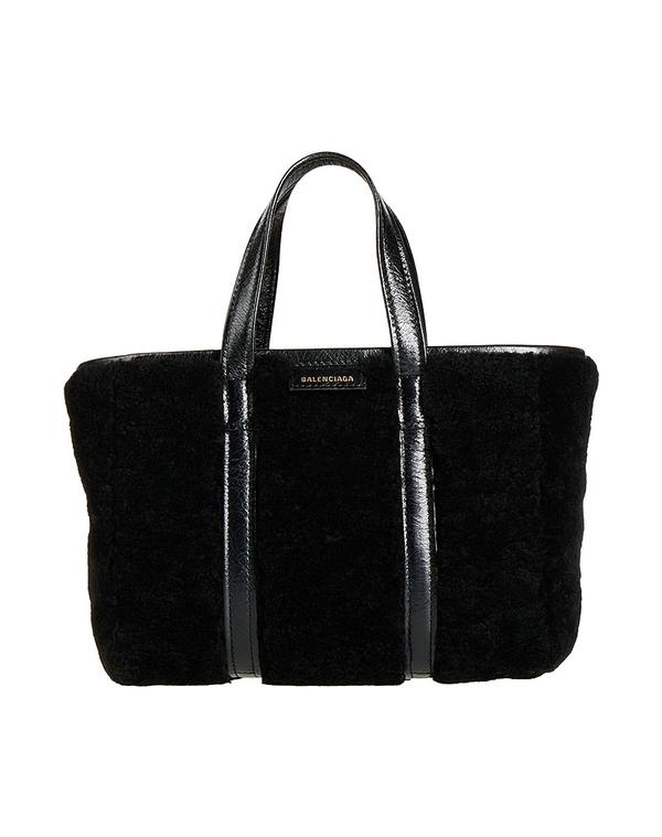 バレンシアガ レディース 御徒面子 BALENCIAGA ハンドバック Black 黒いこと