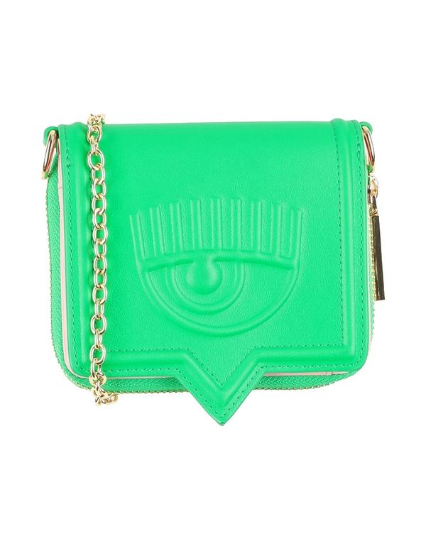 シアラフェラーニ レディース 付属品 紙入れ CHIARA FERRAGNI 紙入れ Light Green 緑であること