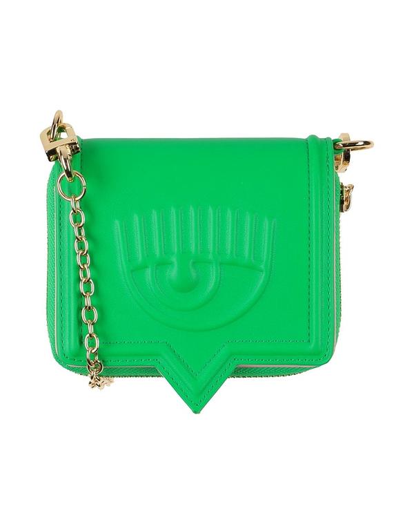 シアラフェラーニ レディース 付属品 紙入れ CHIARA FERRAGNI 紙入れ Green 緑であること