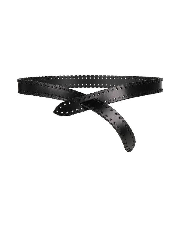 イザ呼びりん マラン レディース 添え物 三尺帯 ISABEL MARANT レギュラー幅三尺帯 Black 黒いこと