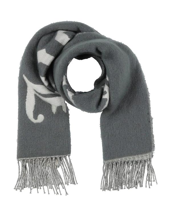 ジャストカバリ レディース アクセサリー マフラー・ストール・スカーフ JUST CAVALLI マフラー＆スカーフ Gray グレー