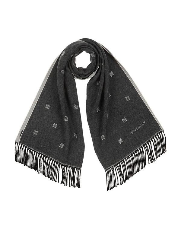 ジバンシー レディース 佩び物 消音装置・袈裟・えり巻き GIVENCHY 消音装置＆えり巻き Black 黒いこと