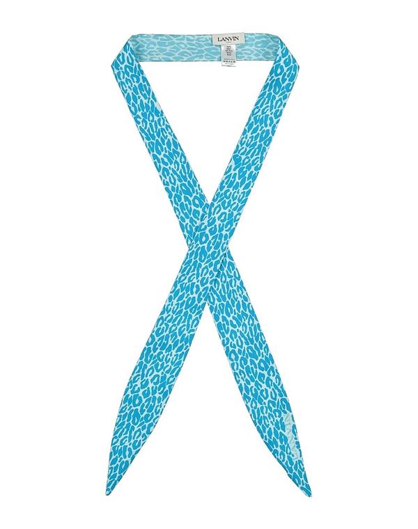 ランバン レディース アクセサリー マフラー・ストール・スカーフ LANVIN マフラー＆スカーフ Sky Blue ブルー
