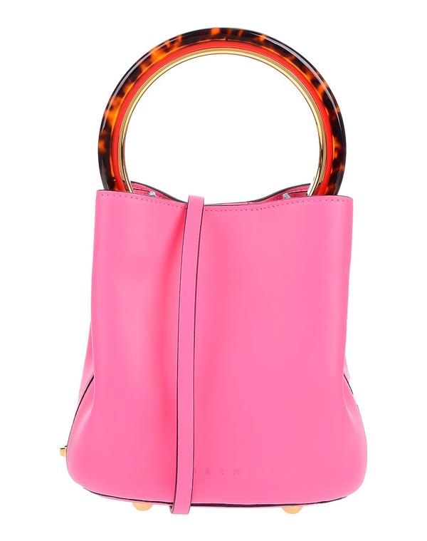 マルニ レディース 御徒面子 MARNI ハンドバック Fuchsia フューシャ