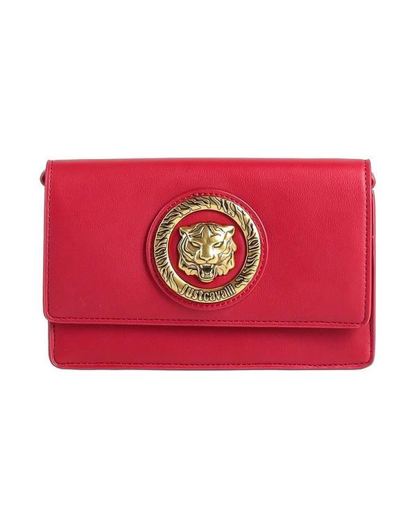 ジャストカバリ レディース バッグ JUST CAVALLI ハンドバッグ Red レッド