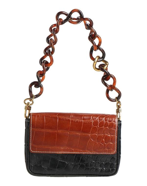 スタウド レディース 御徒面子 STAUD ハンドバック Brown 赤銅色 レディースバッグ-ハンドバッグ-バッグ