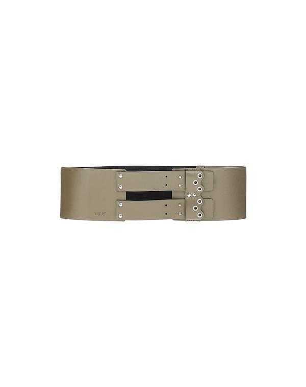 リュージョー レディース アクセサリー ベルト LIU JO 幅広ベルト Military Green グリーン