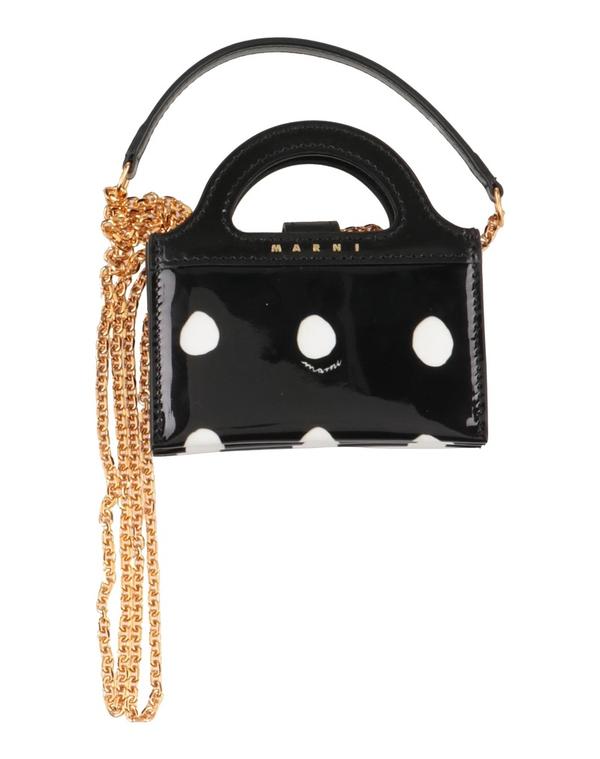 マルニ レディース アクセサリー 財布 MARNI 財布（ストラップ付き） Black ブラック