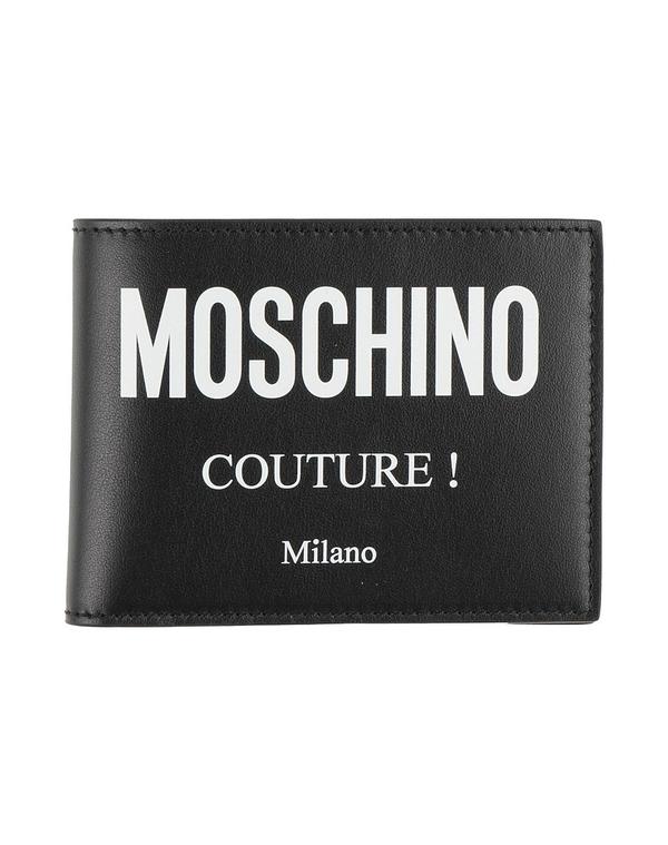 モスキーノ レディース 付属品 紙入れ MOSCHINO 紙入れ Black 黒いこと