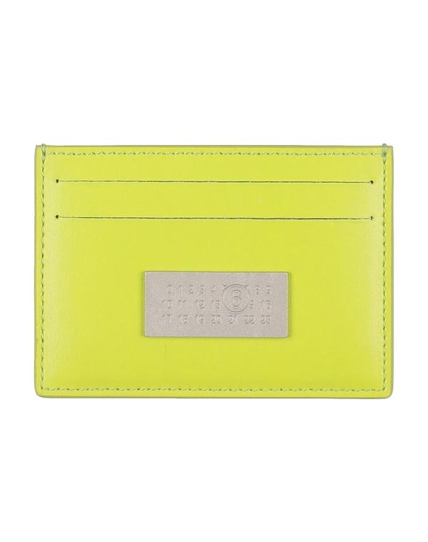 マルタンマルジェラ レディース 付属品 紙入れ MAISON MARGIELA 歌留多入れもの Lime Green 菩提樹