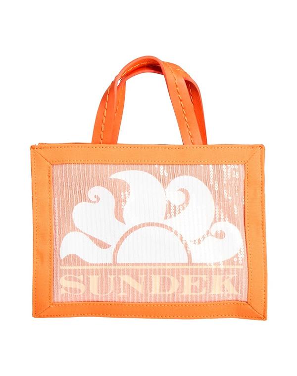 サンデッキ レディース バッグ SUNDEK ハンドバッグ Orange オレンジ