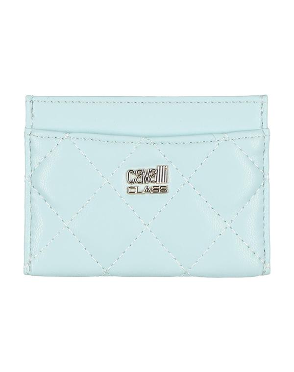 カヴァリ クラス レディース アクセサリー 財布 CAVALLI CLASS カードケース Sky Blue ブルー