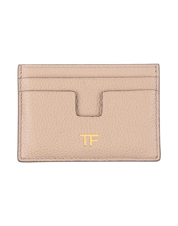 トム・ジェラルド・r・フォード レディース 付属品 紙入れ TOM FORD 歌留多入れもの Sand 真砂