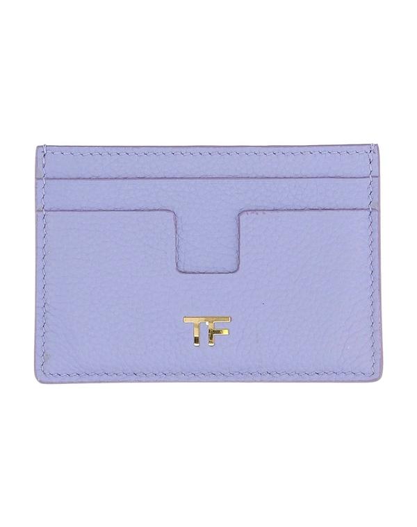 トム・ジェラルド・r・フォード レディース 付属品 紙入れ TOM FORD 歌留多入れもの Lilac 紫はしどい