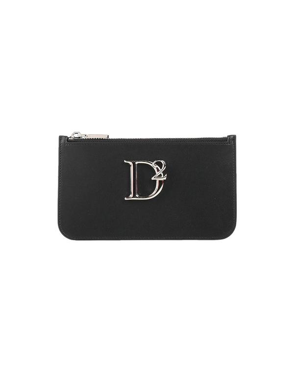 ディースクエアード レディース 付属品 紙入れ DSQUARED2 紙入れ Black 黒いこと