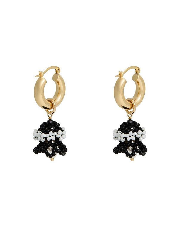 シュリンプス レディース アクセサリー ピアス・イヤリング SHRIMPS イヤリング Black ブラック