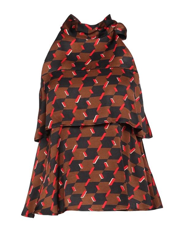 ビートライス レディース トップス シャツ BEATRICE .B トップス Brown ブラウン