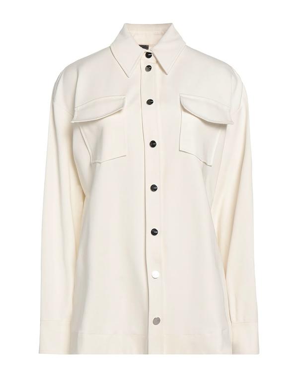 ピンコ レディース トップス シャツ PINKO 無地シャツ＆ブラウス Ivory アイボリー