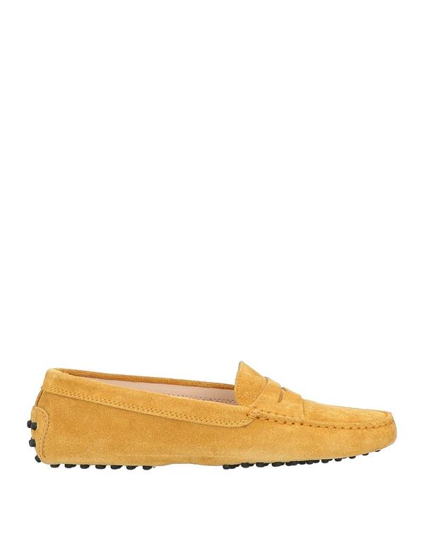 【貨物輸送無料】 トッズ レディース スリッポン・ローファー シューズ モカシン Mustard