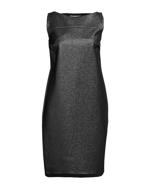 チアラ ボニ プティ ローブ レディース トップス ワンピース CHIARA BONI LA PETITE ROBE ひざ丈ワンピース Black ブラック