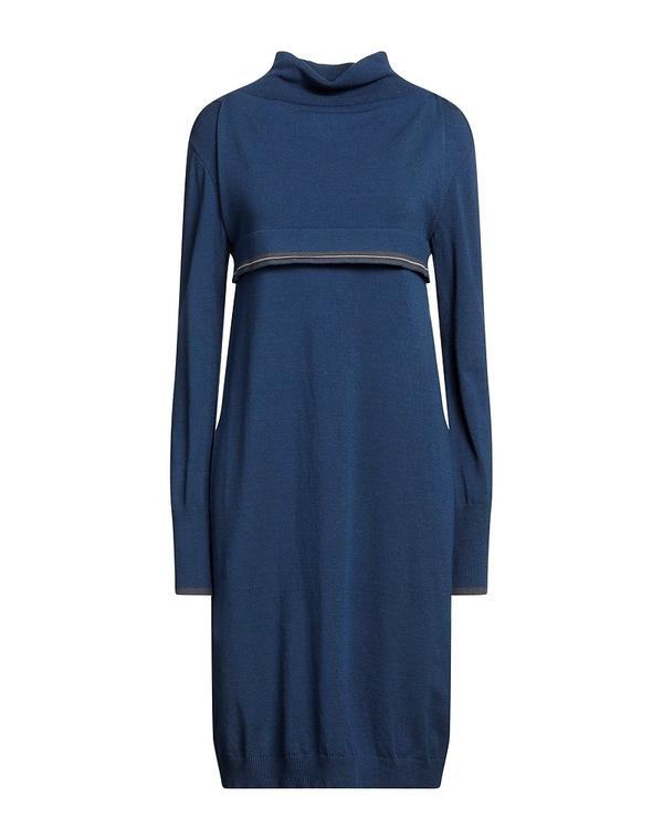 シモーナ コルセリーニ レディース トップス ワンピース SIMONA CORSELLINI ひざ丈ワンピース Navy ネイビー