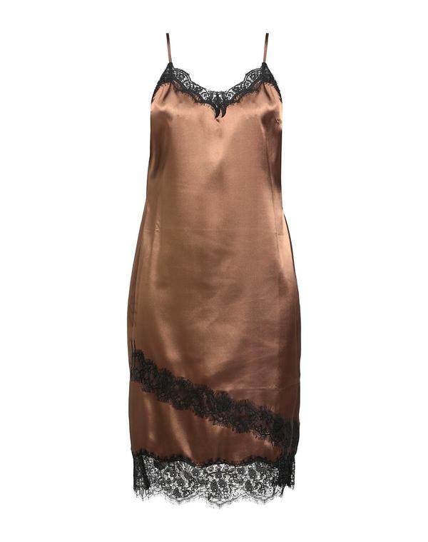 ツインセット レディース トップス ワンピース TWINSET スリップドレス Brown ブラウン 14,785円