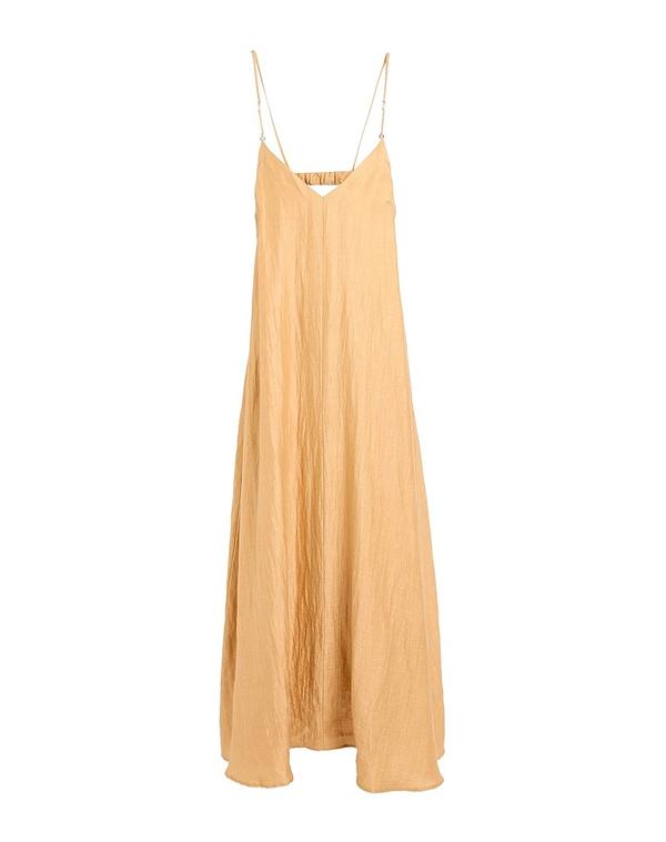 オットダム レディース トップス ワンピース OTTOD'AME ロングワンピース・ドレス Beige ベージュ