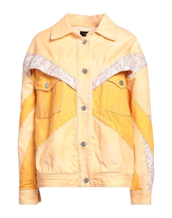 イザベル マラン レディース アウター ジャケット・ブルゾン ISABEL MARANT デニムブルゾン Mandarin Orange オレンジ