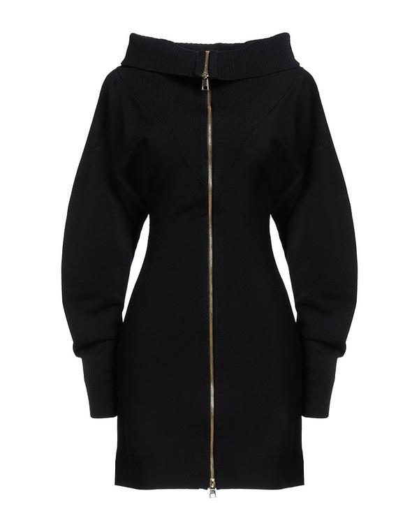 AZ ファクトリー レディース トップス ワンピース AZ FACTORY ミニワンピース・ドレス Black ブラック