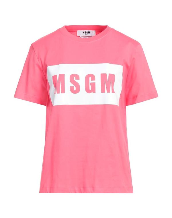 エムエスジイエム レディース トップス Tシャツ MSGM Ｔシャツ Magenta マゼンタ