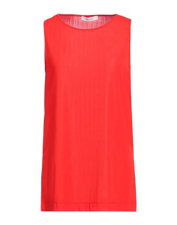 マックスマーラ レディース トップス シャツ MAX MARA トップス Red レッド