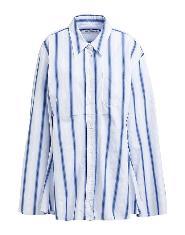 アワーレガシー レディース トップス シャツ OUR LEGACY ストライプ柄シャツ Blue ブルー