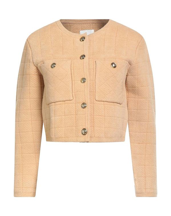 サンドロ レディース アウター ジャケット・ブルゾン SANDRO ブルゾン Camel キャメル