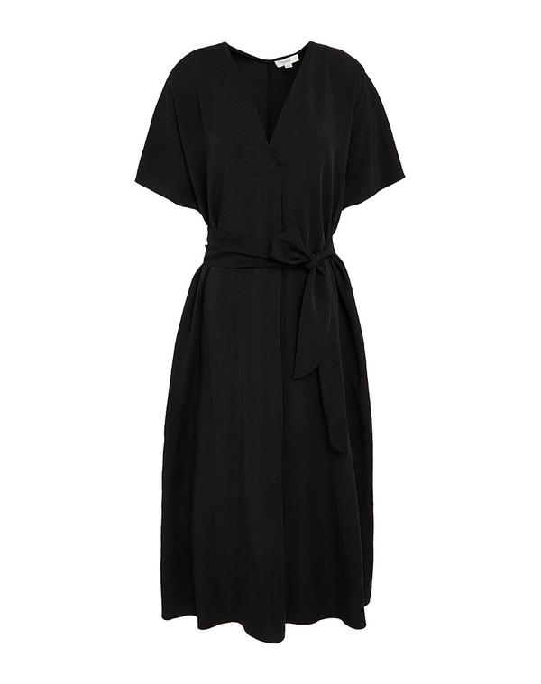 ヴィンス レディース トップス ワンピース VINCE. ひざ丈ワンピース Black ブラック
