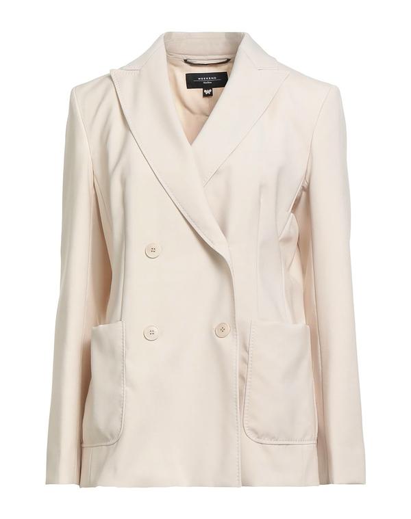 ウィークエンド マックスマーラ レディース アウター ジャケット・ブルゾン WEEKEND MAX MARA テーラードジャケット Beige ベージュ|ReVida 店