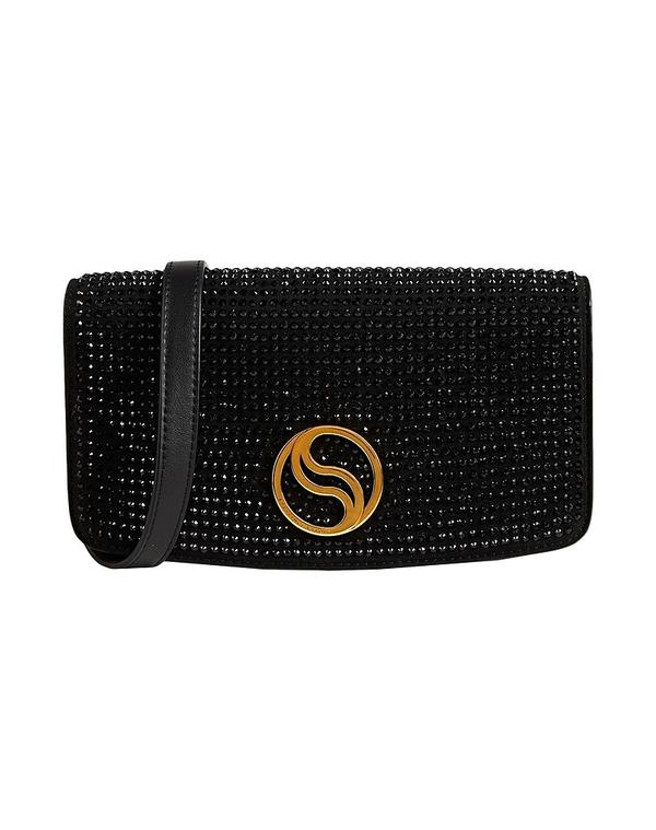 ステラマッカートニー レディース 御徒面子 STELLA McCARTNEY クロスボディバッグ Black 黒いこと