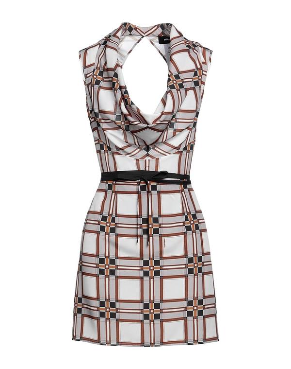 ディースクエアード レディース トップス ワンピース DSQUARED2 ミニワンピース・ドレス Gray グレー