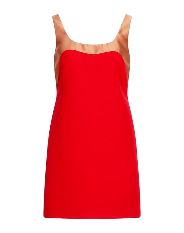 ヴァレンティノ レディース トップス ワンピース VALENTINO GARAVANI チューブドレス Red レッド