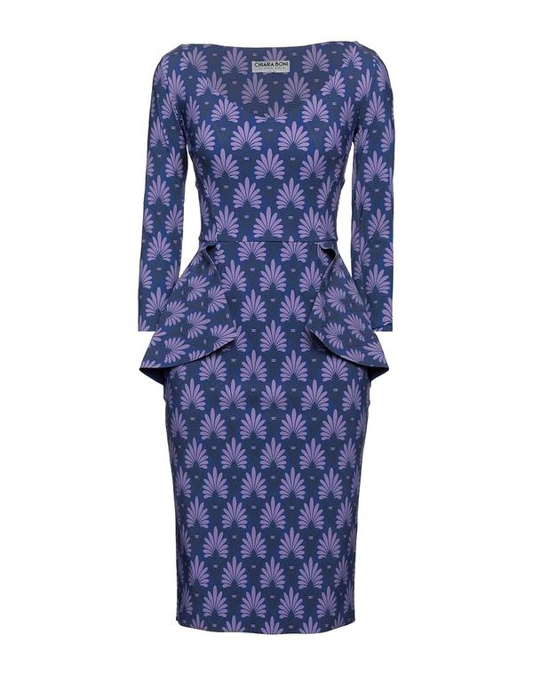 チアラ ボニ プティ ローブ レディース トップス ワンピース CHIARA BONI LA PETITE ROBE ひざ丈ワンピース Navy ネイビー