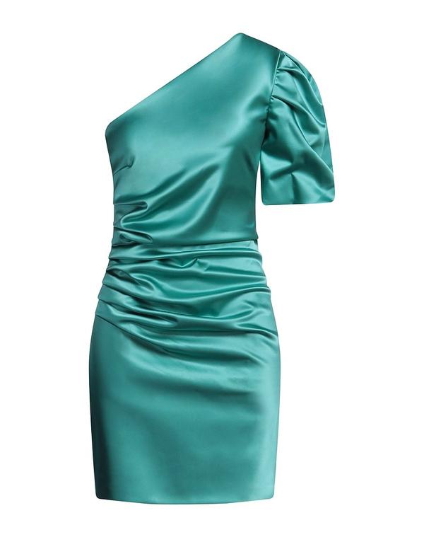 チアラ ボニ プティ ローブ レディース トップス ワンピース CHIARA BONI LA PETITE ROBE ワンショルダードレス Turquoise Blue ブルー