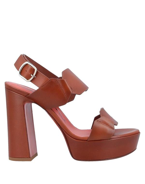 サントーニ レディース シューズ サンダル SANTONI サンダル Brown ブラウン