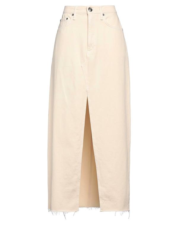 ラグアンドボーン レディース ボトムスカート RAG & BONE デニムスカート Ivory アイボリー 17,026円
